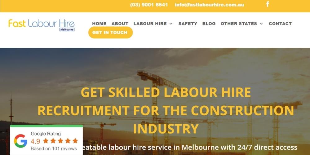 Fast Labour Hire - Melbourne Construction Labor Hire Companies