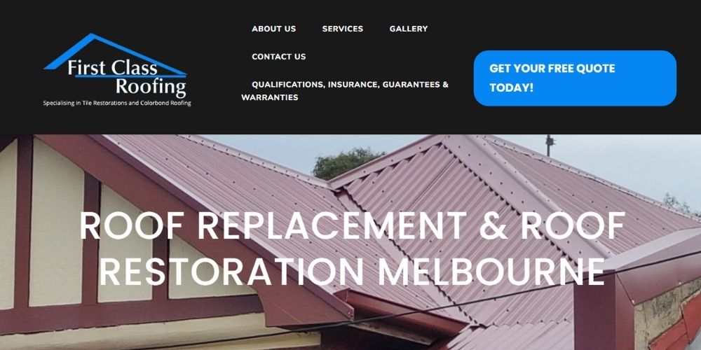 First Class Roofing - Melbourne’s Best Colorbond Roofers