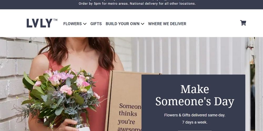 LVLY Flowers & Gifts Melbourne - Top 20 Gift Delivery Companies in Melbourne