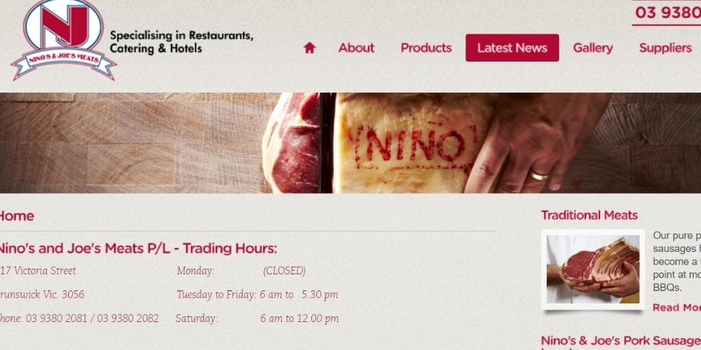 Nino's and Joe's - Melbourne's Best Meat Delivery