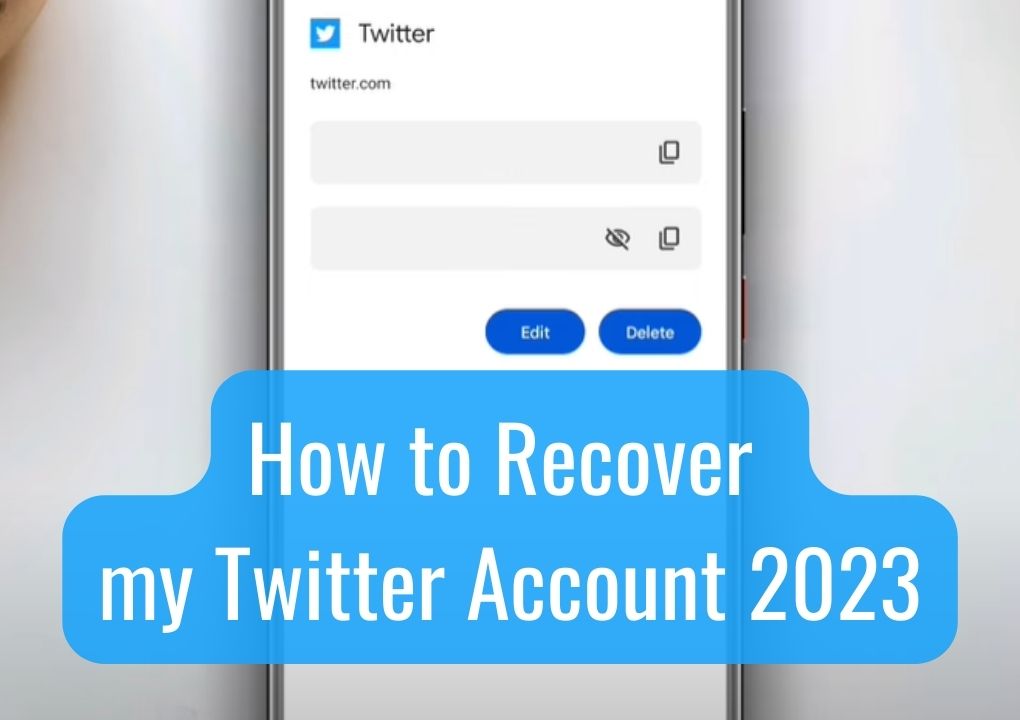 how to recover twitter account 2023
