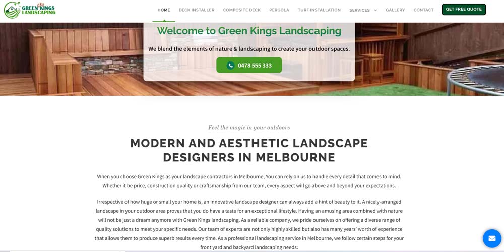 green kings landscaping