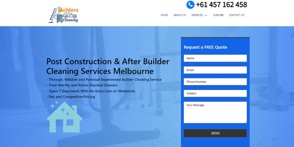 Melbourne Builders Cleaning