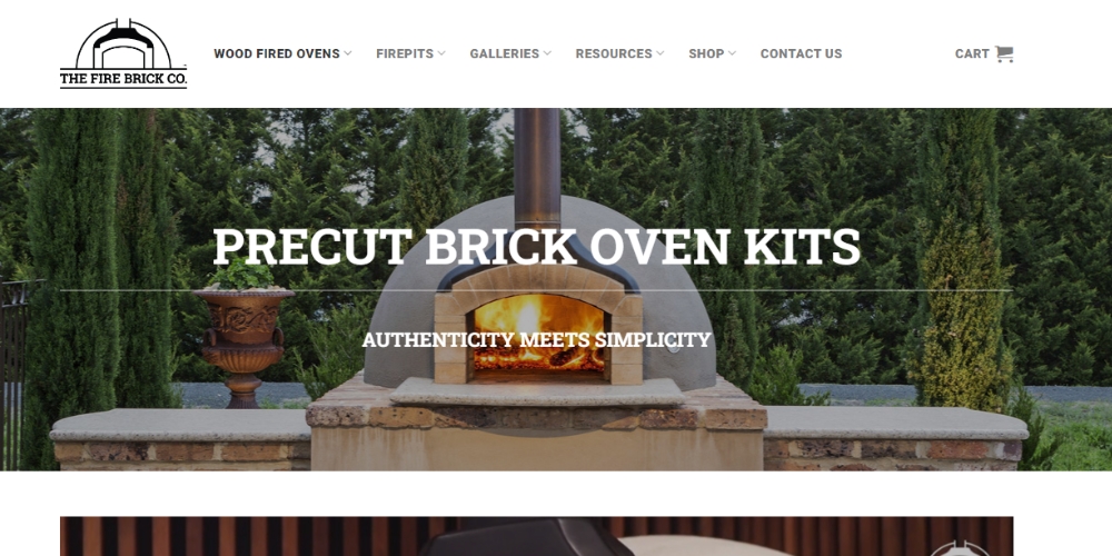 The Fire Brick Co - Best Places to Buy a Pizza Oven Kit Online